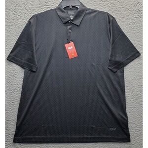 Greg Norman Golf Polo Shirt Men Large Multi ML75 MicroLux Play Dry G7S24K423 AOP